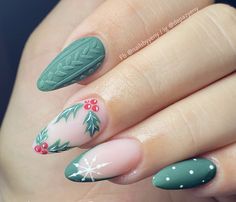 Winter Nails 2023, Marilyn Nails, February Nails, Sweater Nails, Nails 2023, Winter Nail Designs, Halloween Nail Designs, Xmas Nails