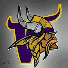 the minnesota state logo is shown on a gray background with purple and gold colors,