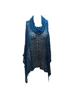 Material: Polyamide 30% - Acrylic 70% Free Size Fits up to 28  Bust: 54'' Approx Length: 25'' Approx     Colour:Petrol Blue - Vintage Cowl Neck Poncho  - Plus Size -Handmade  - Delicate crochet knit work -Asymmetric hemline  - Pullover Shawl - Lightweight knit Poncho - Perfect for all season   Wide range of colours available - check our shop  https://www.etsy.com/uk/shop/MemsaabLondon?ref=seller-platform-mcnav&section_id=20480495  BLACK CORAL GOLD IVORY JADE KHAKI LIGHT GREY LATTE LIME PETROL BL Cowl Neck Poncho, Plus Size Boho, Delicate Crochet, Blue Kimono, Boho Trends, Poncho Shawl, Knit Poncho, Black Coral, Ladies Poncho