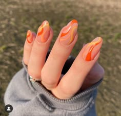 Short Fall Nail Designs, Short Fall Nail, Nail Looks, February Nails, Almond Nail, Nail Nail