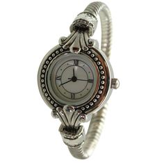 This Elegant Antique Look Women Bangle Watch from Olivia Pratt is super unique, featuring stainless steel material strap, accented case, and classy numeral ticks, this watch is the perfect addition to your accessory collection. Olivia Pratt is always looking after new designs to improve your style! Using the best quality materials available in all of our products to ensure long durability in your every day wear. Please be aware, color vibrancy of the product might change from device to device. I Elegant Nickel-free Metal Watches, Improve Your Style, Watch Safes, Womens Bangles, Wood Case Iphone, Bangle Watches, Cuff Watch, Wood Case, New Designs