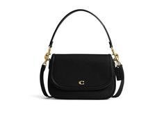 COACH Legacy Shoulder Bag - Shoulder Handbags : Black : Please Note: COACH items cannot be shipped to military addresses (APO or FPO) and addresses in Hawaii, the Virgin Islands, Guam or any other locations outside of the continental US. Polish off any outfit with the timeless style of the COACH Legacy Shoulder Bag. The foldover style is beautifully accented with branded hardware, magnetic snap closure, removeable handle and shoulder strap, and outer slip pocket. The interior features a branded patch and single zipper pocket. Made with leather and lined with polyester. Imported. Measurements: Bottom Width: 10 in Depth: 2 3 4 in Height: 7 1 4 in Strap Drop: 21 1 2 in Handle Drop: 7 1 2 in Coach Legacy Bag, Coach Black Shoulder Bag, Coach Black Shoulder Bag For Daily Use, Coach Black Leather Shoulder Bag, Coach Soft Leather Shoulder Bag For On-the-go, Summer Bag Essentials, Purse Aesthetic, Coach Black Shoulder Bag For On-the-go, Coach Legacy