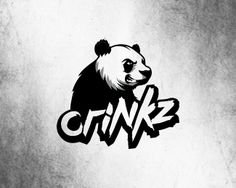 a panda bear with the word crnk2 on it