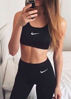 Stil Boho, Womens Sports, Women's Sports, Workout Outfit, Sporty Outfits, Nike Outfits, Workout Gear, Workout Wear