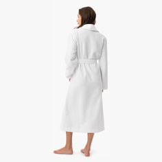 Inspired by the most luxurious spas, our Organic Waffle Terry Robe is the perfect post-shower treat. It has a classic textured waffle weave on the outside and a super-soft, absorbent terry on the inside. The robe features front pockets and an adjustable self-tie for easy wearing. Sunset Palette, Terry Robe, Lounge Robes, Wool Shop, Wool Throw, Sleepwear & Loungewear, Waffle Weave, Lounge Shorts, Wool Pillows