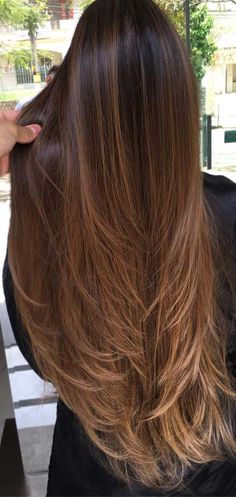 Balayage Straight Hair, Hair Colour Ideas, Balayage Long Hair, Brown Straight Hair, Brunette Balayage Hair, Long Hair Color