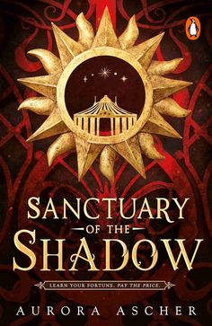 the cover to sanctuary of the shadow by aurora ascher, with an image of a tent