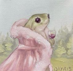 Follow for more coquette content!!🎀 Character Art Cute, Art Nails Design, Life I, Frogs, Wine, Pink, Design