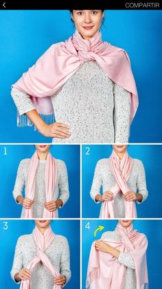 Fall Scarf, Scarf Knots, Diy Scarf, Oversized Scarf, Scarf Tying