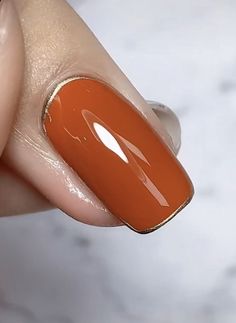 Orange Nail, Nagellack Trends, Elegant Nails, Fancy Nails, Gorgeous Nails, Holiday Nails, Nail Manicure, Trendy Nails