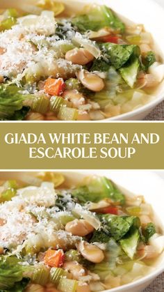 Giada White Bean and Escarole Soup