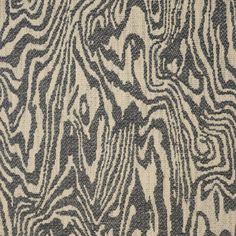 an abstract black and white pattern on fabric