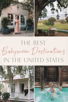 the best babymoon destinations in the united states