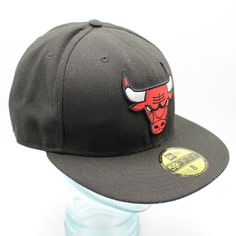 Chicago Bulls New Era 59fifty Fitted Hat Cap 6 Panel Artwork 1: Embroidered Bull Head on the Front in Red, Black, & White Artwork 2: Embroidered New Era Logo on Left Side in White Artwork 3: Embroidered NBA Logo in Red & White on the back Material: 100% Polyester Color: Black with Grey on the bottom of the Bill Country of Manufacture: China Brand: GCC G Cap Condition: Very Good. Measurements: Size 8 If you are looking for more Hats and Cool Collectibles, Please Visit My eBay Store: Speed Trap Co Casual Baseball Cap With Flat Crown For Sports Events, Casual Sports Fitted Hat With Flat Crown, Casual Fitted Hat With Flat Crown For Sports, Casual Fitted Hat With Flat Crown For Fans, Casual Baseball Cap For Fans With Flat Crown, Casual Flat Crown Baseball Cap For Fans, Urban Fitted Cap For Sports Events, Urban Style Fitted Cap For Sports Events, Redbull Drinks