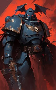 Warhammer Night Lords, Night Lords 40k, Night Lords, Armor Drawing, Dark Fantasy Artwork, Sci-fi Armor