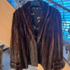 Mink Jacket Swing Style. Excellent Condition Formal Long Sleeve Mink Outerwear, Mink Jacket, Jackets & Coats, Jackets For Women, Women Shopping, Color