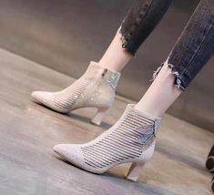 Luxury 4-inch High Block Heels, Luxury Mid-calf High Heel Boots With Reinforced Heel, Elegant Rhinestone Closed-toe Boots, Glamorous 4-inch Synthetic Heels, Glamorous Glitter Print High Heels, Boots Fall Ankle, Glitter High Heels, Square Toe Shoes, Sparkle Shoes