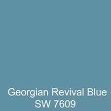 the blue sky with white clouds is shown in this image, and it says, george revival