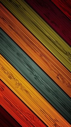 colorful wood planks with different colors on them