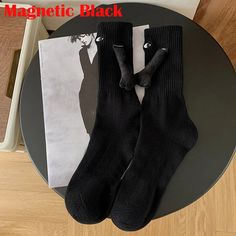 42589749706948 Couples Socks, Black White Cartoon, Couple Socks, Loft Fashion, Celebrity Couple, Hand Socks, White Cartoon, Magnetic Attraction, Black And White Cartoon