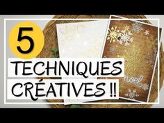 the words 5 techniques for creatives are displayed in front of a basket with snowflakes