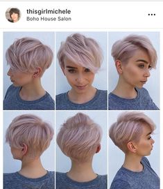 Pixie Cut Back View, Pixie Cut Back, Women Hairstyles Medium, Haircuts For Fine Hair, Short Hair Haircuts, Hairstyles Long, Cut My Hair, Short Hair Styles Pixie, Braids For Short Hair