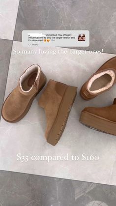 The+$35+are+a+hit!!!+I+would+side+up+in+both!+#uggs+#winterboots+  #LTKVideo+#LTKHoliday+#LTKShoeCrush Winter Boots, Trendy Outfits, Casual Style