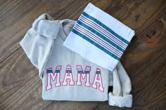 Don't know what to do with those hospital baby blankets? Let us help you create the most memorable custom sweatshirt with your precious little one's blanket. You ship us the blanket and we ship you the completed custom sweatshirt.  All sweatshirts are high-quality Gilden 18000 to ensure that they will last for the memorable years to come. -Crewneck and Hoodie options available.  Sweatshirt color shown in the listing is Sand.  Stitching color shown in the listing is Deep Rose. -Once you have placed your order you will receive shipping instructions within 24 hours of purchase and the address to send the personal materials to. Buyer is responsible for shipping the personal materials. -You will receive tracking information once the order is ready to ship back to you. All remaining fabric will Customizable Cotton Sweatshirt For Loungewear, Cotton Pre-shrunk Sweatshirt As Gift, Sylva Nc, Blanket Sweatshirt, Hospital Blankets, Baby Hospital, Blanket Sweater, Mama Sweatshirt, Custom Sweatshirts