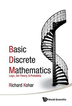 a spiral staircase with the words basic discrete maths