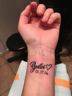 a person's arm with a tattoo on it that reads, prayer oilly