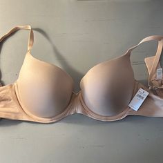 Nwt. Never Worn. Aerie Sunnie Demi Padded Bra. Size 38c. Color Nude. Sequin Bra, Aerie Bras, White Lace Bralette, White Bralette, Nude Bra, Cute Bras, Black Lace Bra, Triangle Bralette, Padded Bra