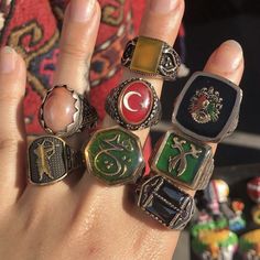 Masculine Jewelry, Masc Fashion, Mushroom Jewelry, Dope Jewelry, Stacked Jewelry, Hippie Jewelry, Handmade Jewelry Diy, Funky Jewelry, Jewelry Inspo