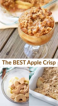 the best apple crisp recipe for dessert