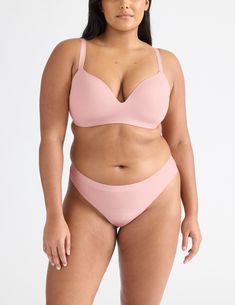 Our best selling bra, now available in 99 sizes for a custom-feeling fit. The WingWoman Bra provides shape and definition without compromising on comfort. | Knix WingWoman Contour Wireless Bra in Rose Water Pink Full Coverage Soft Touch Pink Nursing Bra, Pink Full Coverage Nursing Bra With Soft Touch, Supportive Pink Bra, Pink Seamless Nursing Bra, Bra Extender, Wireless Bras, New Bra, Comfort And Joy, Nursing Bra