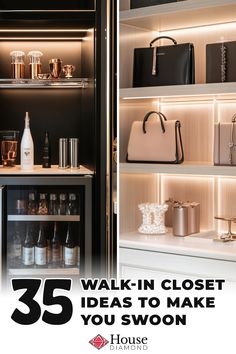 35 glamorous walk in closet ideas