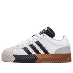 adidas Alexander Wang x Skate Super 'Tech Silver' White/Core Black/Tech Silver Sneakers/Shoes Adidas Alexander Wang, Adidas Shoes Mens, Silver Sneakers, White Core, Sneakers Adidas, Fabulous Shoes, Shoe Lace, Low Top Sneakers, Sneakers Men Fashion