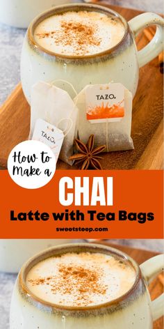 how to make a chai latte with tea bags