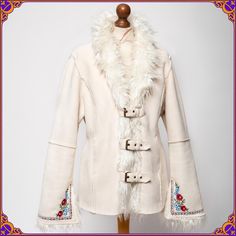 The ultimate vintage 70s style vegan afghan coat with the the most beautiful embroidery. Definitely much more stunning in person! Size  ⫸ Excellent pre-loved vintage condition! Clean and without any stains or odors 🌸 ⫸ Fabric: shell- polyester/acrylic // 100% genuine vegan faux fur/ Lined with faux fur ⫸ Ultra soft and cozy ⫸ 🌸100% VEGAN 🌸 ⫸ two front pockets ⫸ Beautiful embroidered details  ⫸ Ready to ship ✌ From Poland with love ˗ˏˋ ♡ ˎˊ˗ *Worldwide shipping via DHL EXPRESS (1-5 days) ❁ ❀ ? 70s Mode, Afghan Coat, Penny Lane Coat, 70s Vintage Fashion, Daisy Jones, Penny Lane, 70s Style, Bohemian Hippie, Hippie Bohemian