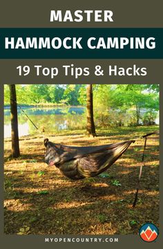 hammock camping tips and hacks that are easy to do in the woods