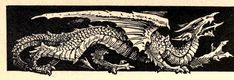 a black and white ink illustration of a serpentine dragon. the drawing looks old. Medieval Art, A Dragon, Dragon Art, Creature Design, The Dragon, Linocut, Blackwork, Drake, Art Inspo