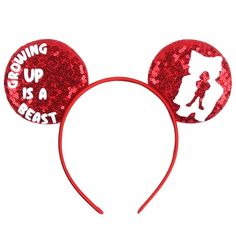 Step into a whimsical world with our Turning Red Mouse Ears Collection. Inspired by the beloved animated hit, these ears are a must-have for fans. Crafted with love and enchanting details, each piece in our collection promises to add a touch of magic to your style. Whether for a themed event or everyday wear, these mouse ears are the perfect accessory. Don't miss out on this captivating collection – shop our Turning Red Mouse Ears today! Headband Collection, Turning Red, Red Peach, Mouse Ears Headband, Ears Headband, Ear Headbands, Mouse Ears, Limited Stock, Desk Decor