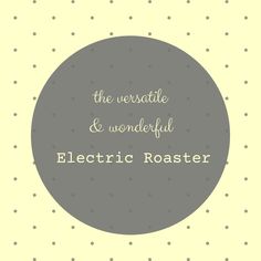 the logo for electric roaster with polka dots in yellow and grey on a white background