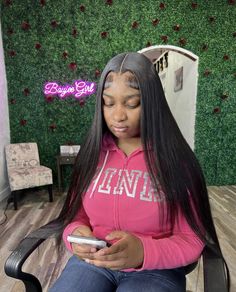 Cute Hairstyles Baddie Lace Front Wigs, Lace Front Wig Edges, Baddie Lace Front Hairstyles, Baddie Wig Install, Edges On Lace Frontal, Dramatic Lace Front Edges, Cute Sew Ins, Blonde Natural Hair, Black Ponytail Hairstyles