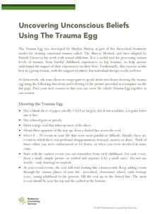 JUL: Uncovering Unconscious Beliefs Using The Trauma Egg - Counseling Counselling Tips, Open Questions Counselling, Spiritual Response Therapy, Cbt Therapy Techniques Self Esteem, How To Heal Traumas, How To Heal From Childhood Traumas