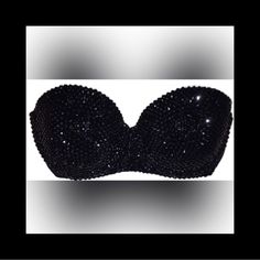 Welcome, Gorgeous Sparkly Crystal Rhinestone Bra! Made To Last Permanent Design Can Be Worn Many Times With All Different Outfits For Dancers Or Costumes! Looks Fab Underneath A Sheer Top Or Dress! Colours; Jet Black Design; Solid Colour To Make Colour Changes;Add To Bundle Comment Or Send A Message, Style; Standard Padded Cups If You Would Like Extra Padding Or Natural Boost (No Padding) Or Don’t See Your Size Available Please Add To Bundle To Discuss Comment Or Send A Message After Purchase! C Black Rhinestone Bra, Black Tube Top With Built-in Bra For Party, Party Black Tube Top With Built-in Bra, Black Rhinestone Corset Top, Rhinestone Bra & Panty Set, Rhinestone Bra, S Hook, Black Bra, Sheer Top