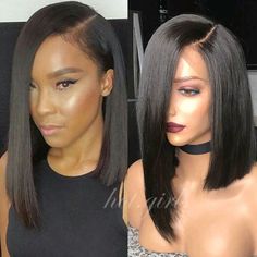 Glueless Full Lace Wigs Human Hair 130 Density Body Wave Brazilian Remy Hair Wig. Short Straight Glueless Bob Full Wig 100% Human Hair Remy Brazilian Silky Black. Hairline: pre plucked hairline. Item type: Lace frontal wig & U lace wig & None lace wig. | eBay! Black Bob Wig, Lace Front Black, Black Hair Shampoo, Wig Bangs, Full Lace Wig Human Hair, Black Bob, Virgin Hair Wigs, Remy Hair Wigs, Human Wigs