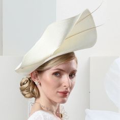 Straw Hat Saucer Hat Cloche Hat Evening Party Horse Race Retro British – Koutun Dress Elegant Spring Cap Costume Hat, Elegant Spring Costume Cap, Curved Brim Fedora For Party, Party Hats With Curved Brim, One Size, Party Hats With Curved Brim, One Size Fits Most, Party Hats With Curved Brim, Party Hat With Short Brim, One Size Fits Most, Elegant Party Fascinator Cap, Fitted Summer Cap