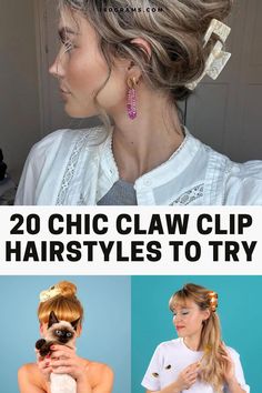 Save this pin for the trendiest claw clip hairstyles that will elevate your look effortlessly. Whether it's a casual day out or a special occasion, these styles are a perfect match. Click to discover how these chic hairstyles can transform your look! #ClawClipHairstyles #HairInspo #FashionBlog Hair Accessories Updo, Updo Hair Extensions, Space Buns Hair, Claw Clip Hairstyles, Chignon Bun, Jaw Clip, Bun Hair Piece, Half Ponytail, Sleek Updo