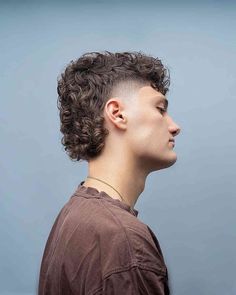 Temp Fade, Temp Fade Haircut, Long Messy Hair, Hair Lights, Creative Haircuts, Low Taper Fade Haircut, Braided Man Bun, Mullet Fade