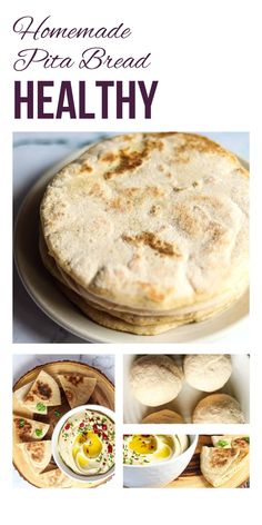 homemade pita bread healthy recipe with pictures